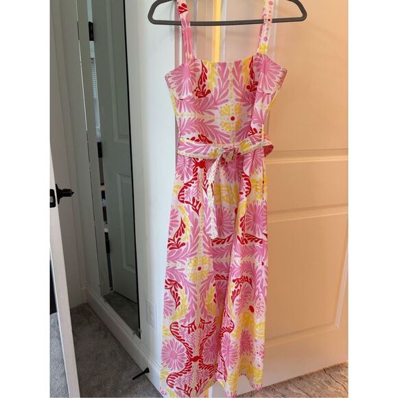 NWOT Sheridan French SAN MIGUEL DRESS IN MIMOSA JARDIN, Small $385 - Picture 3 of 10